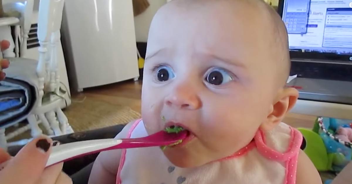 Baby Tries Avocado