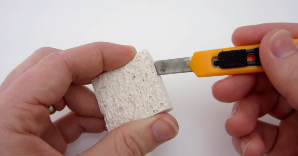 DIY Magnetic Sponge