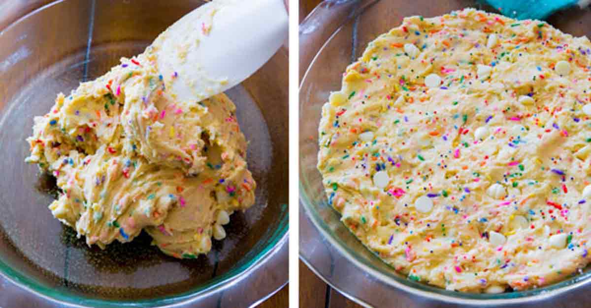 Funfetti Cookie Cake