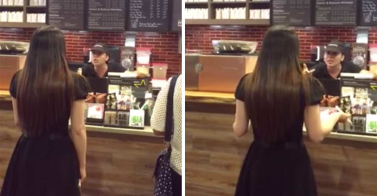 Starbucks Manager Freaks Out
