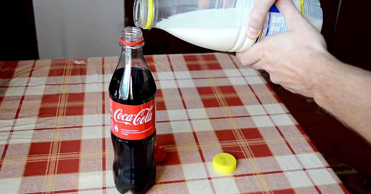 Coke Milk Experiment